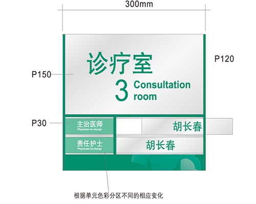 四川科室标识牌供选方案A