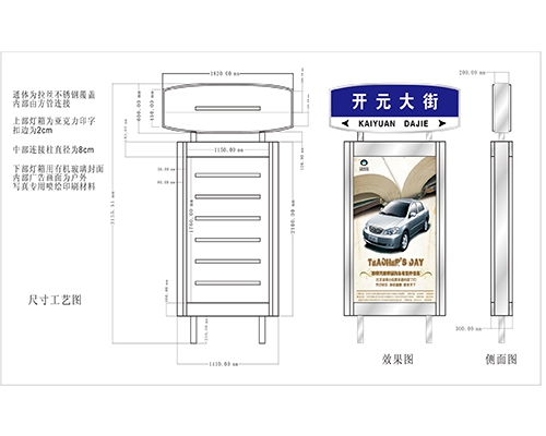 四川地名标识牌