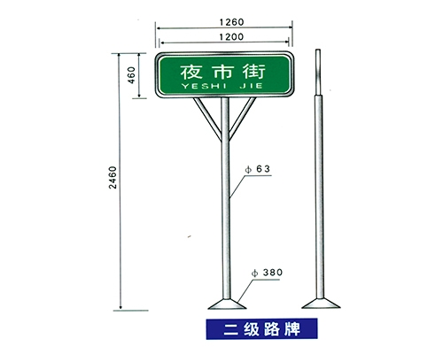 四川地名标识牌