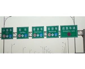 四川公路标识图例